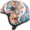 DMD Retro Circus Casco Jet unisex beige