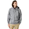 FOX Kawasaki Kawi Zip-Hoodie Felpa con cerniera uomo grigio
