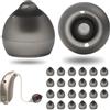 AOOSU Tappi Auricolari Per Apparecchi Acustici, Copriauricolari Per Apparecchi Acustici In Silicone, Punte Auricolari Di Ricambio Per Apparecchi Acustici Per Phonak, Resound, Oticon e Altri