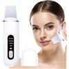 Générique Spatola viso - Pulitore facciale ad ultrasuoni portatile con pulizia profonda dei pori, eliminatore per la pelle, strumento di bellezza per uso domestico e P