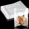 Lonely high heels 300 Pezzi Bustine Trasparenti Adesive Sacchetti Cellophane 10x10 cm Bustine Richiudibili Sacchetto per Alimenti Bustine Confetti Trasparenti per Caramelle Biscotti Matrimoni Biscotti Pasqua Natale