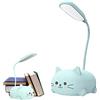 Abonda Mini lampada USB gatto, luce notturna a LED, lampada da tavolo ricaricabile, luce da lettura per bambini, camera da letto, soggiorno