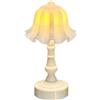 Bsbkoj Lampade per comodini, lampade creative per camera da letto, 6 x 13 cm, lampada da comodino unica, luce notturna compatta portatile, LED dimmerabile, decorativa, per camera da letto, studio e soggiorno