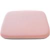 XIEMINLE Cuscini per sedia da pranzo con legacci, in memory foam, per cucina, interni ed esterni, morbido, antiscivolo, quadrato, per ufficio, giardino, patio (40 x 40 x 4 cm, rosa)