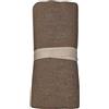 Corredocasa Gran Foulard Multiuso Made in Italy - Copridivano e Copriletto Tinta Unita - Telo Arredo Copritutto con Tessuto Resistente e Traspirante in Cotone e Poliestere - Marrone, 260x280 cm