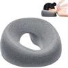 Zyiphor Cuscino per Massaggio Viso a Faccia in Giù in Memory Foam - Poggiatesta Ergonomico a Forma di U con Foro per Respirazione - Ideale per Lettini da Massaggio, Saloni Spa e Uso Domestico