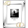 VALENTI & CO. Portafoto in argento Valenti 50°Anniversario cm 13x18