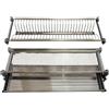 inferramenta Scolapiatti Professionale in Acciaio INOX da Incasso per Mobile da 60 cm | Kit Completo con Telaio Regolabile, Vaschetta Raccogligocce, Doppia Griglia e Staffe (L 56 cm)