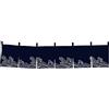 UXOWOXU Modello Onda Porta Tradizionale Corte Noren Tenda per Sushi Giapponese Bar Izakaya Decorazione 40×140CM
