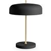 EXO lighting TAICHI Lampada da tavolo con grado di protezione IP20, 2 x attacco E27, max 40 W, colore nero, per interni, ideale per la casa.