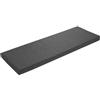 sleepling Cuscino per panca 200x40 cm grigio scuro, cuscino per seduta per interni ed esterni, imbottitura per panca, rivestimento lavabile, parte inferiore antiscivolo, made in EU
