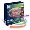 CALEX Striscia LED Vista, 5m, RGBIC e Luce Calda, Dimmerabile