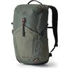 Gregory Essential Hiking - Nano 24 - Zaino Casual, 53 cm, 24 L, 0.59 KG, Zaino leggero da giorno, compatibile con sistema di idratazione, zaino colorato, Verde (Terrain Green)