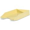 HAN 1x vaschetta portacorrispondenza CLASSIC giallo pastello formato A4/C4 | Prodotto in Germania, formato A4/C4, 255x348x65 mm, vassoio portadocumenti, vassoio per archiviazione, vassoio per lettere