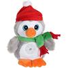 Gipsy Pinguino Peluche, 70889, Rosso, 16 cm