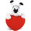 Plastoy Astérix Figura Idéfix cuore rosso - PVC - 6 cm