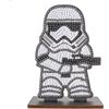 CRYSTAL ART Buddies - Kit Diamond Painting Originale, Stormtrooper - Star Wars, Diamantini in Resina Brillante, Set Creativo 6+ con Supporto in Legno, 11cm