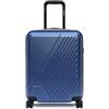 K-Way Trolley Cabina Eudoxie, Blu elettrico, 100% Policarbonato, 55x38x22 cm, 39L, 4 Ruote Spinner, Chiusura TSA