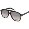 Saint Laurent SL 596 Dune 006 | Occhiali da Sole Graduati o Non Graduati | Prova Online | Plastica | Pilot | Nero | Adrialenti
