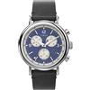 Timex Orologio Cronógrafo al Quarzo da Uomo con Cinturino in Pelle TW2V71100