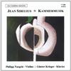 Naegele/Krieger Jean Sibelius: Violin Sonatina Op. 80/Four Pieces for Violi (CD)