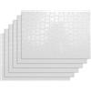 SODIAL Puzzle nel Bianca per Sublimazione Puzzle nel Bianca DIY per Trasferimento 1584
