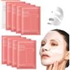Bliuozr 8 Pezzi Bio Maschera Collagene Viso, Overnight Firming Anti Wrinkle Lifting Mask, Maschera Idratante e Rassodante, Riduce le Linee Sottili e le Rughe, Bio Collagen Real Deep Mask