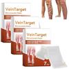 Junjie Vein Target Microneedle Patch,VeinTarget Microneedle Patch avanzato, trattamento delle gambe con ingredienti naturali per tutti i tipi di pelle (3boxes)