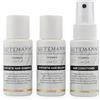 LUTTMANN Set da viaggio sintetico Hair - shampoo, balsamo e balsamo da 50 ml - cura per capelli sintetici - cura speciale per parrucche e parrucche - ideale per viaggiare