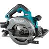 Makita HS004GD203 - Sega circolare 40 V Max XGT Brushless 190 mm, completa di 2 batterie da 2,5 Ah, caricabatterie rapido e set di adattatori intercambiabili forniti in custodia Makpac