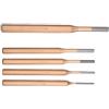 Getdoublerich Punzone cilindriche Scalpello CR-MN Acciaio HRC48-58 Centro Rotondo Punch per la lavorazione dei metalli 3/4/5/6/7/8/10mm