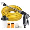 Generic Idropulitrice portatile - Tubo spray regolabile da 14,9 m, idropulitrice per dettagli auto, per esterni, giardino, patio, portico, sentiero, d'accesso, pulizia del veicolo