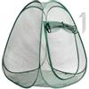 Generico Copertura Protettiva per Piante - Protettivo 71 x 71 x 81 cm - Copertura Portatile per Piante Ten - per Ortaggi Fragole Serra Giardino Esterno Fattoria