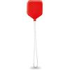 Blim Fly Swatter con Manico in Ferro, Rosso, 43 x 9 cm