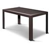 Piccoli Areta AR014 - Urano Décor - Tavolo di plastica in Rattan, 140 x 80 x 72 cm