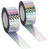 KINGLAKE 2pcs 90 m x 2.5 cm Nastro repellente per uccelli, non adesivo