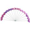 LeeQinersw 24pcs Butterfly Garden Stakes per E L'uso del Patio, Viola