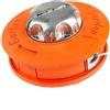 Generico Testina Decespugliatore Batti e Vai Load & Go, 130mm, Alluminio, con Inserto M10x1,25, Arancione