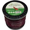 SikuroTech Filo per Decespugliatore 3.00 mm x 74 m, Sezione a Stella in Nylon Resistente, Taglio Preciso e Potente, cod. 30294, Universale per Tagliabordi e Uso Professionale (Stella 3x74)