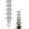 Generico Traliccio per Piante Rampicanti - Supporto da Giardino in Metallo Antiruggine,Supporto per Piante, Obelisco per Rose - per Clematidi, , Fiori, Frutti, Ortaggi, Rampicanti, da Interno, Esterno e