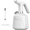 Generic Spruzzatore elettrico, flacone spray automatico di grande capacità da 2 l, con tubo di prolunga e batteria a lunga durata, annaffiatoio portatile per giardinaggio, irrigazione piante, pulizia auto e