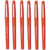 Newell Brands Paper Mate Flair - Pennarelli a punta media, confezione da 6, colore: Rosso