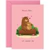 Central 23 Süße Karte Mummy Bear Dankeskarte Für Mutter Mama Frau Schwägerin Appreciation Geschenk Aufkleber Von