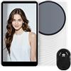 Generic Monitor Selfie Per Telefono Per Videoriprese Specchio Remoto Wireless per | Portatili per Smartphone Registrazione Vlogging e Foto per Casa Viaggio Interni ed Es