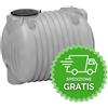 SERBATOIO POLIETILENE INTERRO 5000LT