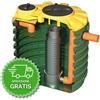DEOLIATORE A COALESCENZA 1200 LITRI | 25 POSTI AUTO | SUPERFICIE PIAZZALE 1.100 M² | 3 l/s