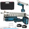 TANIASHOP Pistola ingrassatore con Doppia Batteria 198V 5.0Ah 12000PSI 600CC Tubo Flessibile ingrassatore Elettrico ad Alta Efficienzacon Pistola per Grasso Facile da Usare con Luce LED