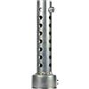 Generic Silenziatore di Scarico Universale per Moto, Silenziatore Rimovibile DB Killer Inserto Deflettore con Design Regolabile, per Diametro Tubo di Coda 35mm 42mm 45mm (42 mm)