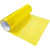 DecoMeister Pellicola Fari Auto 30x1000 cm - Pellicola Protettiva per Fanali Posteriori e Anteriori Adesiva e Termoplastica per Auto e Moto - Protezione da Graffi, UV e Intemperie - Giallo