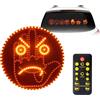 LEVMEK Luce LED per Auto 2 in 1 con Telecomando, 8 Modalità, 145 LED Senza Fili | Segnalatore Luminoso Gestuale e Luce Espressione Emoticon Gadget Accessori Interni Finestrino Posteriore Divertenti,